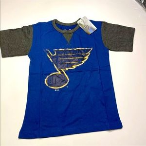 NHL Women’s St. Louis Blues Short Sleeve Tee Size S NEW WITH TAGS